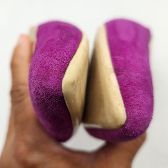 Ted Baker London Oleshky Magenta And Gold Pointy Toe Flats Size 40, 9.5 - Picture 13 of 16